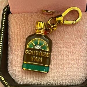 Vintage Juicy couture tanning bronzer bracelet charm